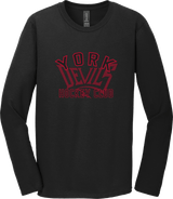 York Devils Softstyle Long Sleeve T-Shirt